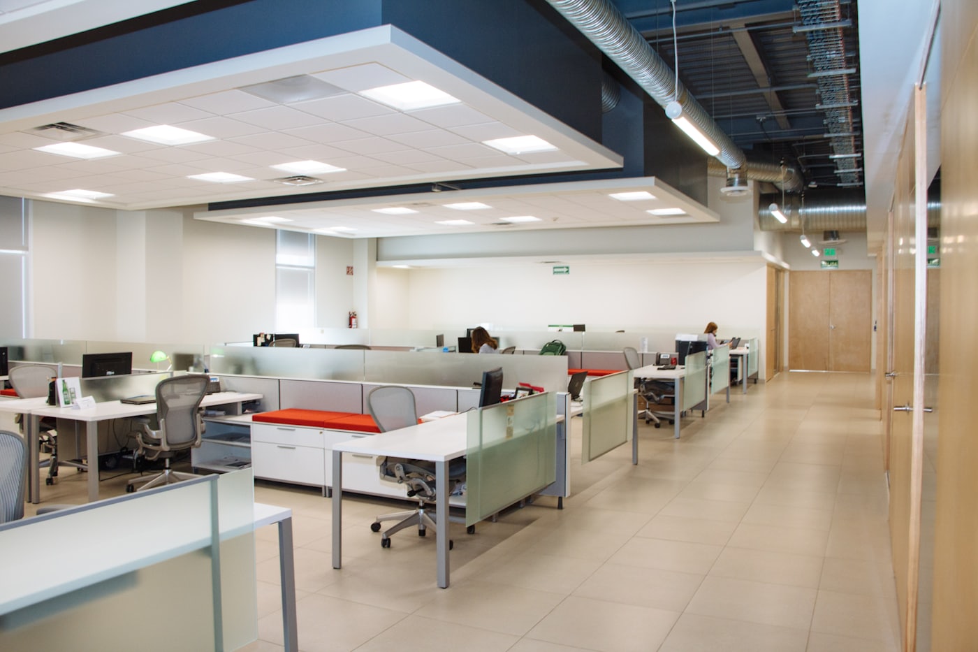 Office after GlowSpark commercial cleaning